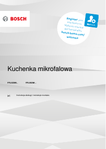 Instrukcja Bosch FFL023MS2B Kuchenka mikrofalowa