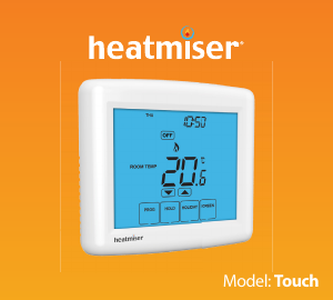 Manual Heatmiser Touch Thermostat
