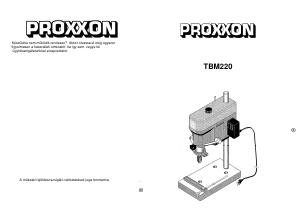 מדריך Proxxon TBM220 מקדחת שולחן