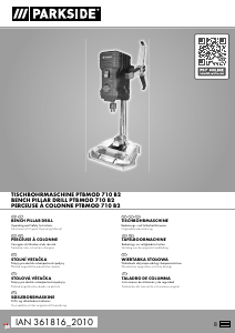 Handleiding Parkside PTBMOD 710 B2 Kolomboormachine