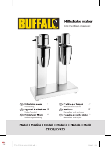 Manual Buffalo CY423 Drink Mixer
