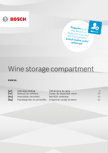 Manual Bosch KWK36ABGA Răcitor vin
