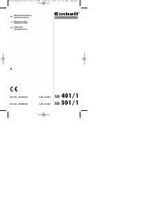 Bruksanvisning Einhell SB 401/1 Bänkborrmaskin