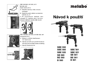 Manuál Hitachi DH 38SS Rotační kladivo