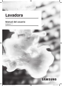 Manual de uso Samsung WD80K5B10OW Lavasecadora