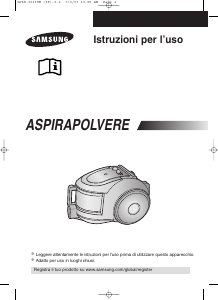 Manuale Samsung SC6580 Aspirapolvere