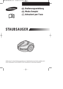 Mode d’emploi Samsung SC7070 Aspirateur