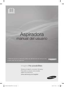 Manual de uso Samsung SC8680 Aspirador