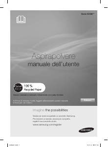 Manual de uso Samsung SC8830 Aspirador