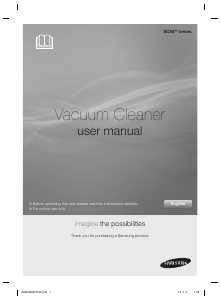 Mode d’emploi Samsung SC8835 Aspirateur