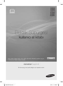 Kullanım kılavuzu Samsung SC88E0 Elektrikli süpürge