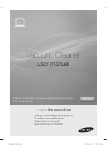 Mode d’emploi Samsung SD9480 Aspirateur