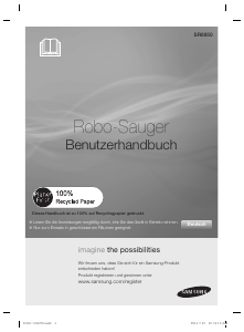 Mode d’emploi Samsung SR8850 Aspirateur