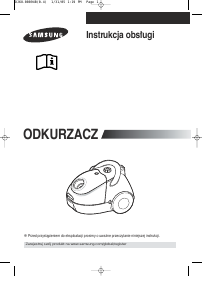 Instrukcja Samsung VC-5853 Odkurzacz