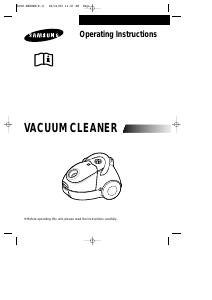 Kasutusjuhend Samsung VC-5853 Tolmuimeja