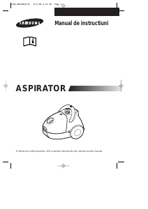 Manual Samsung VC-5913V Aspirator