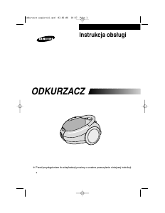 Instrukcja Samsung VC-8614VN Odkurzacz