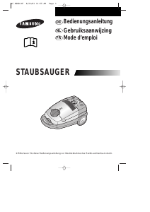 Bedienungsanleitung Samsung VC-8930E Staubsauger