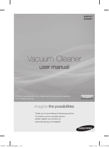 Manual Samsung VCDC20CH Vacuum Cleaner