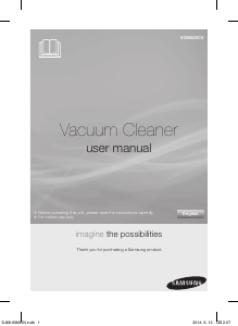 Manual de uso Samsung VCMA20CV Aspirador