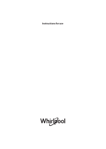 Manual Whirlpool DE20W5252 Dehumidifier