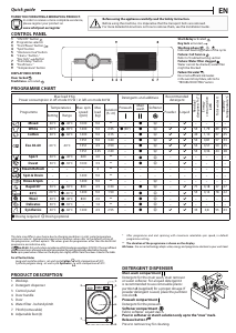 Handleiding Whirlpool FFB 9458 WV EE Wasmachine