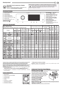 Manuál Whirlpool FFD 9458 BCV EE Pračka