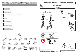 Manual de uso Feu Vert NH3 Porta bicicleta