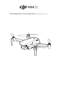 Руководство DJI Mini SE Дрон