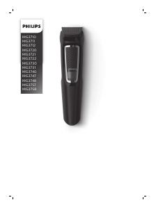 Hướng dẫn sử dụng Philips MG3730 Máy tỉa râu