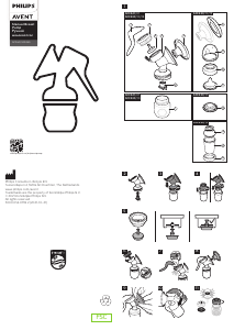 Руководство Philips SCF430 Avent Молокоотсос