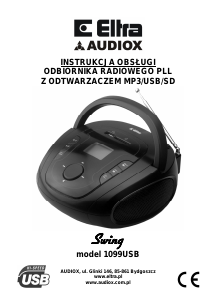 Instrukcja Eltra 1099USB Swing Radio