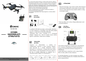 Használati útmutató Eachine E58 Drón