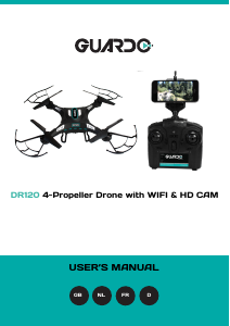 Handleiding Guardo DR120 Drone