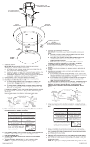 Handleiding Kichler 8881NI Ceiling Lamp