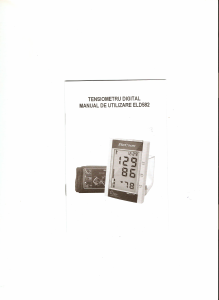 Manual Elecson ELD582 Tensiometru