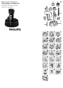 Handleiding Philips QG3020 Tondeuse