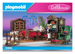 Manual Playmobil set 70894 Victorian Sala de Jantar