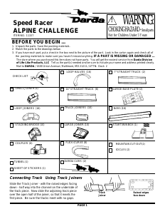 Handleiding Darda 11157 Alpine Challenge Racebaan