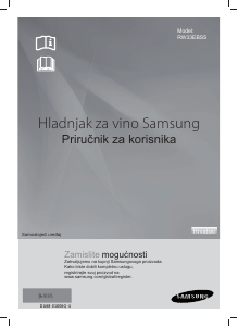 Priručnik Samsung RW33EBSS Ormarić za vino
