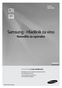 Priročnik Samsung RW33EBSS Omara za vino