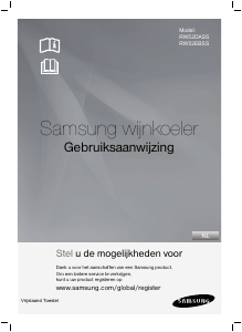 Handleiding Samsung RW52DASS Wijnklimaatkast