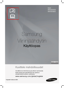 Käyttöohje Samsung RW52EBSS Viinikaappi