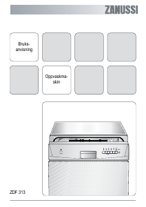 Bruksanvisning Zanussi ZDF313 Oppvaskmaskin