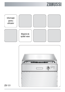 Manual Zanussi ZDI121X Maşină de spălat vase