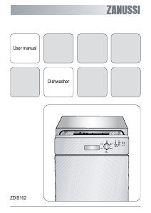 Manual Zanussi ZDIS102X Dishwasher