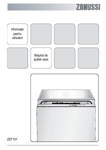 Manual Zanussi ZDT101 Maşină de spălat vase