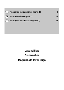 Manual de uso Zanussi ZDT6052 Lavavajillas