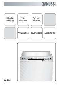 Mode d’emploi Zanussi ZDTL201 Lave-vaisselle