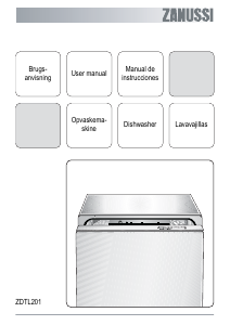Brugsanvisning Zanussi ZDTL201 Opvaskemaskine